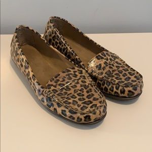 Leopard Aerosoles Driving Moccasin